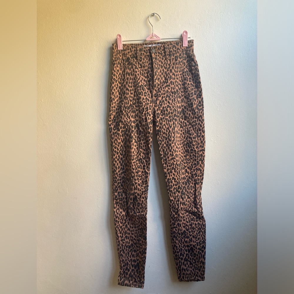 Leopard Jeans, Size 5, Curvy, High Rise